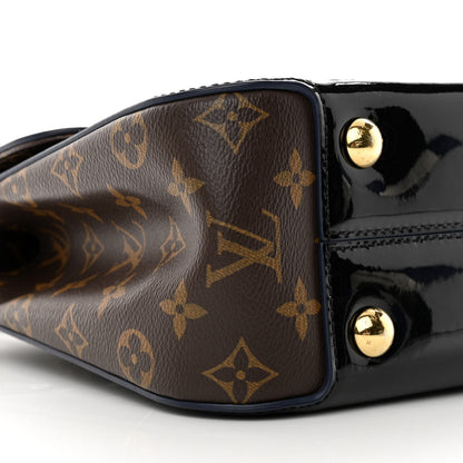Louis Vuitton Patent Calfskin Monogram Cherrywood PM Black 8 of 10