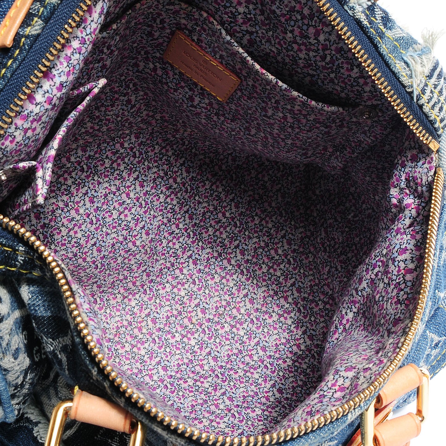Denim Patchwork Speedy 30 Blue