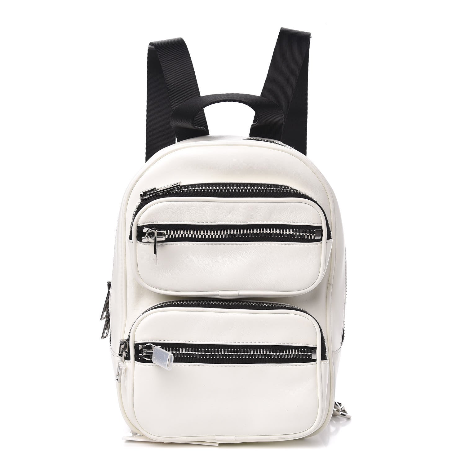 Alexander Wang Lambskin Medium Attica Backpack White 1 of 8