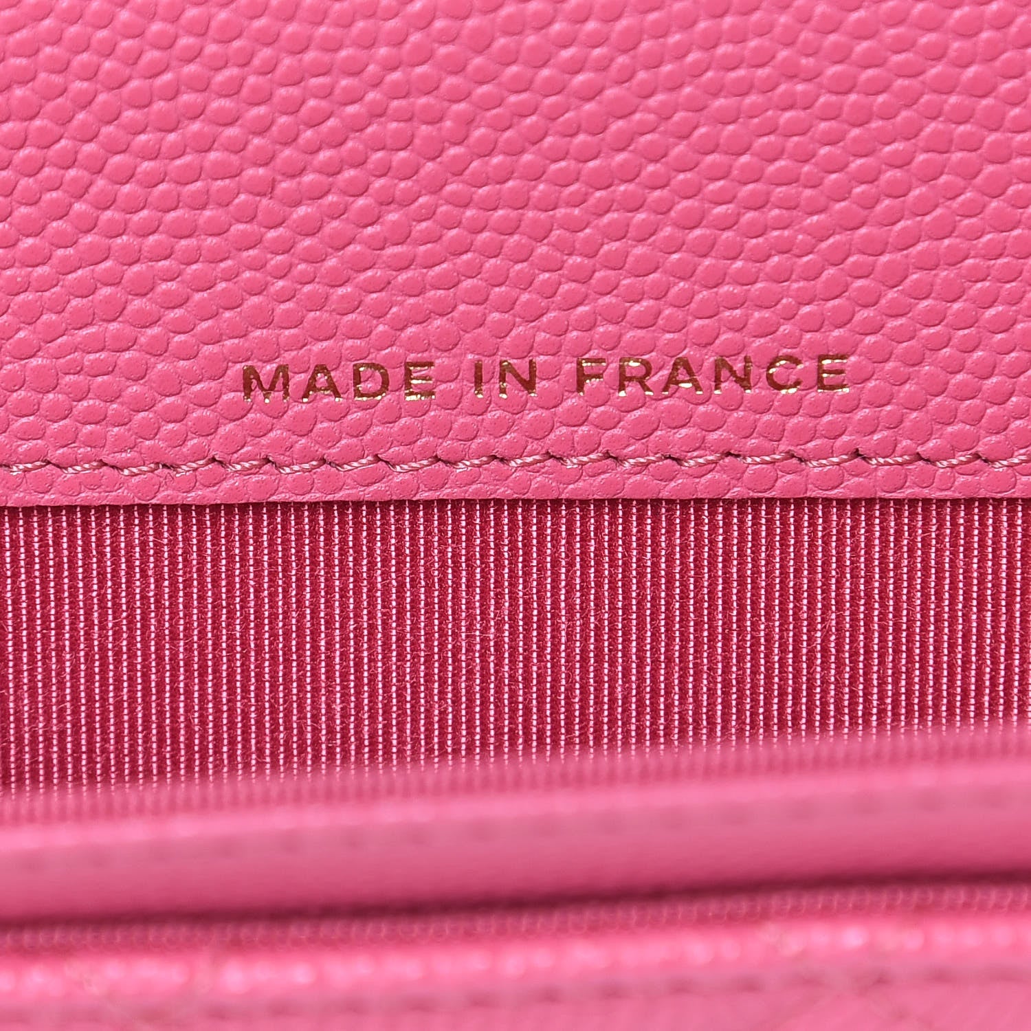Chanel Caviar Quilted Flap Card Holder Pink 7 of 9