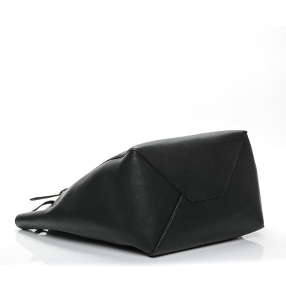 Celine Soft Grained Calfskin Medium Belt Cabas Phantom Black 4 of 6