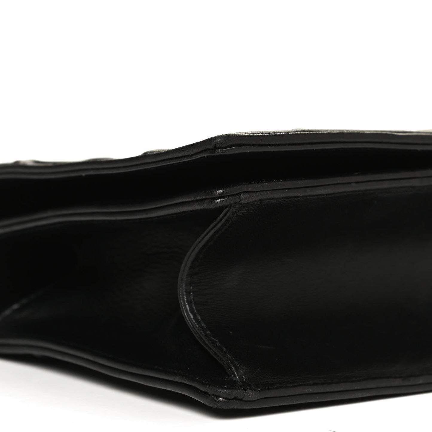 Lambskin Medium Diorama Flap Bag Black