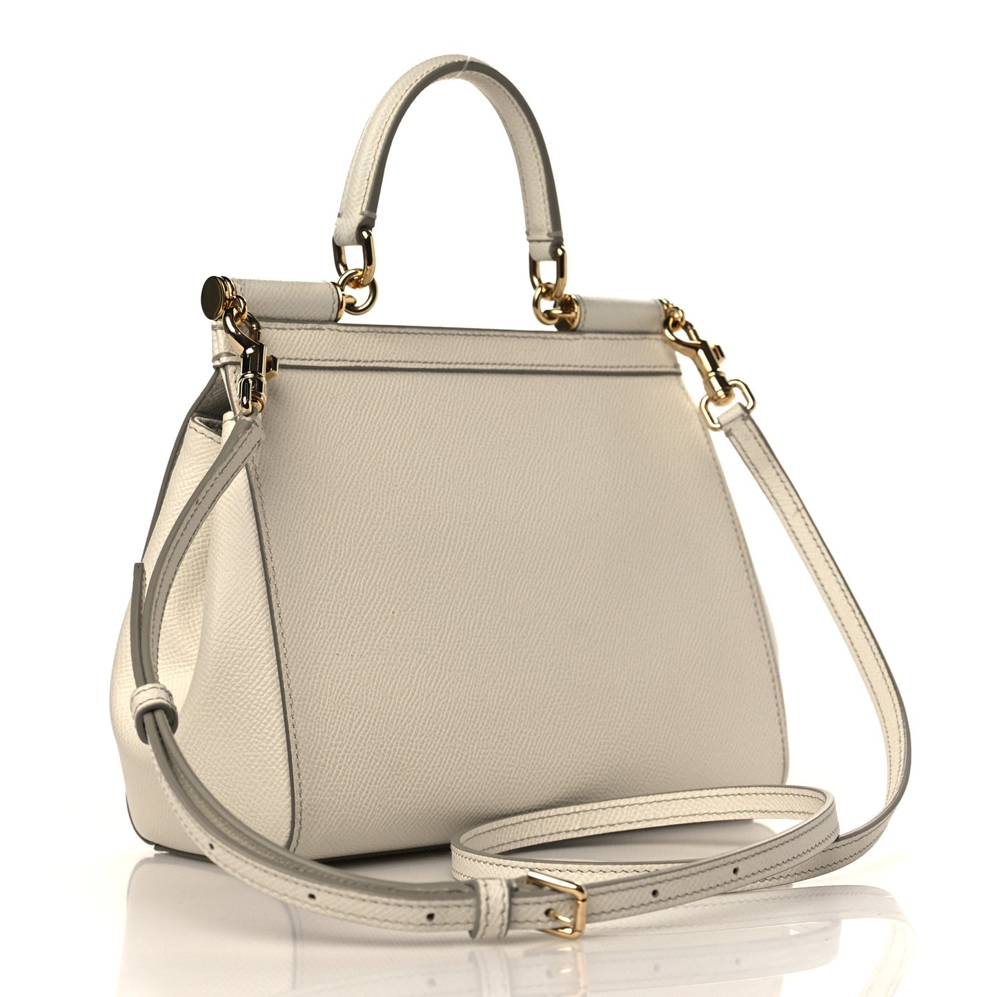 Dauphine Miss Sicily Satchel White