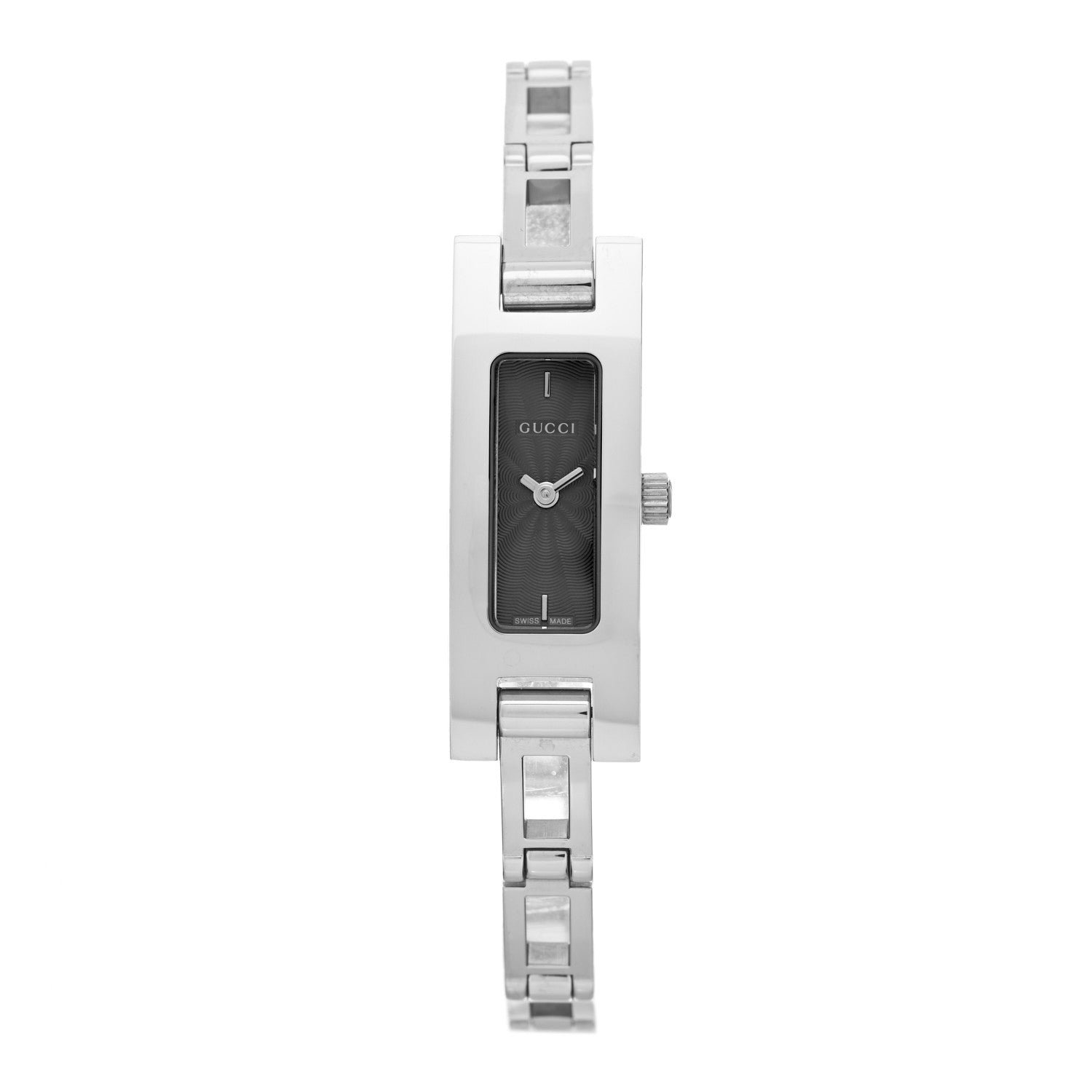 Gucci Stainless Steel 12mm 3900L Quartz Watch Grey 1 of 5
