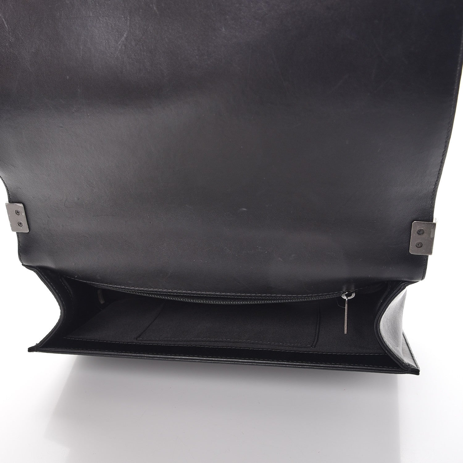 Chanel Lambskin Quilted New Medium Boy Flap Black 5 of 11