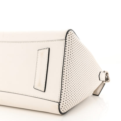 Givenchy Lambskin Perforated Small Antigona White 10 of 14