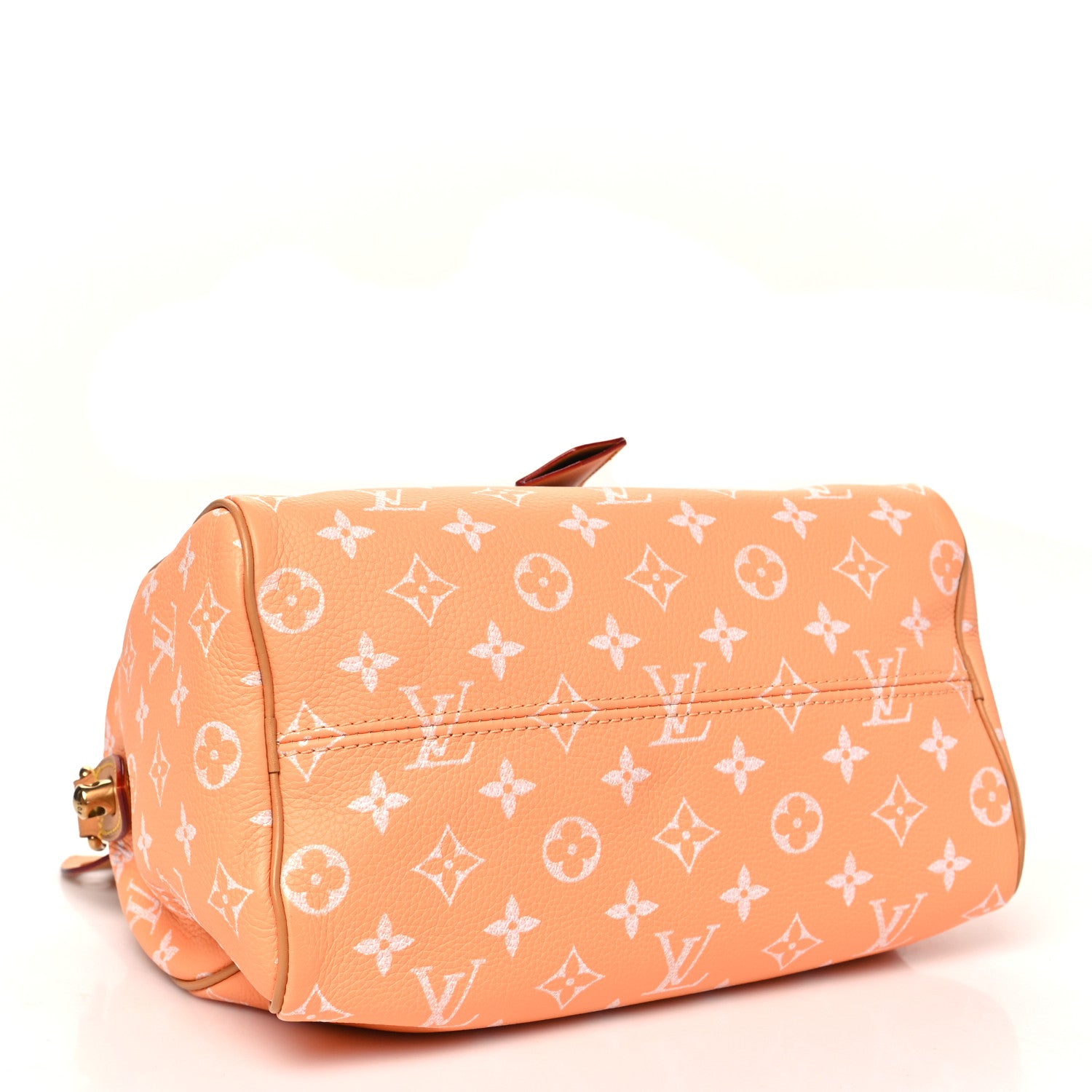 Louis Vuitton Calfskin Monogram Speedy P9 Bandouliere 25 Summer Peach 5 of 11