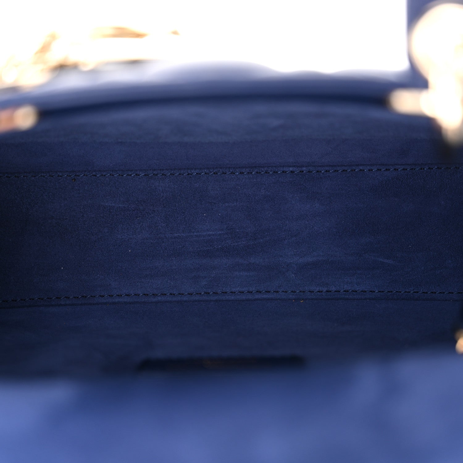 Christian Dior Lambskin Cannage Small Lady Dior Royal Blue 5 of 10