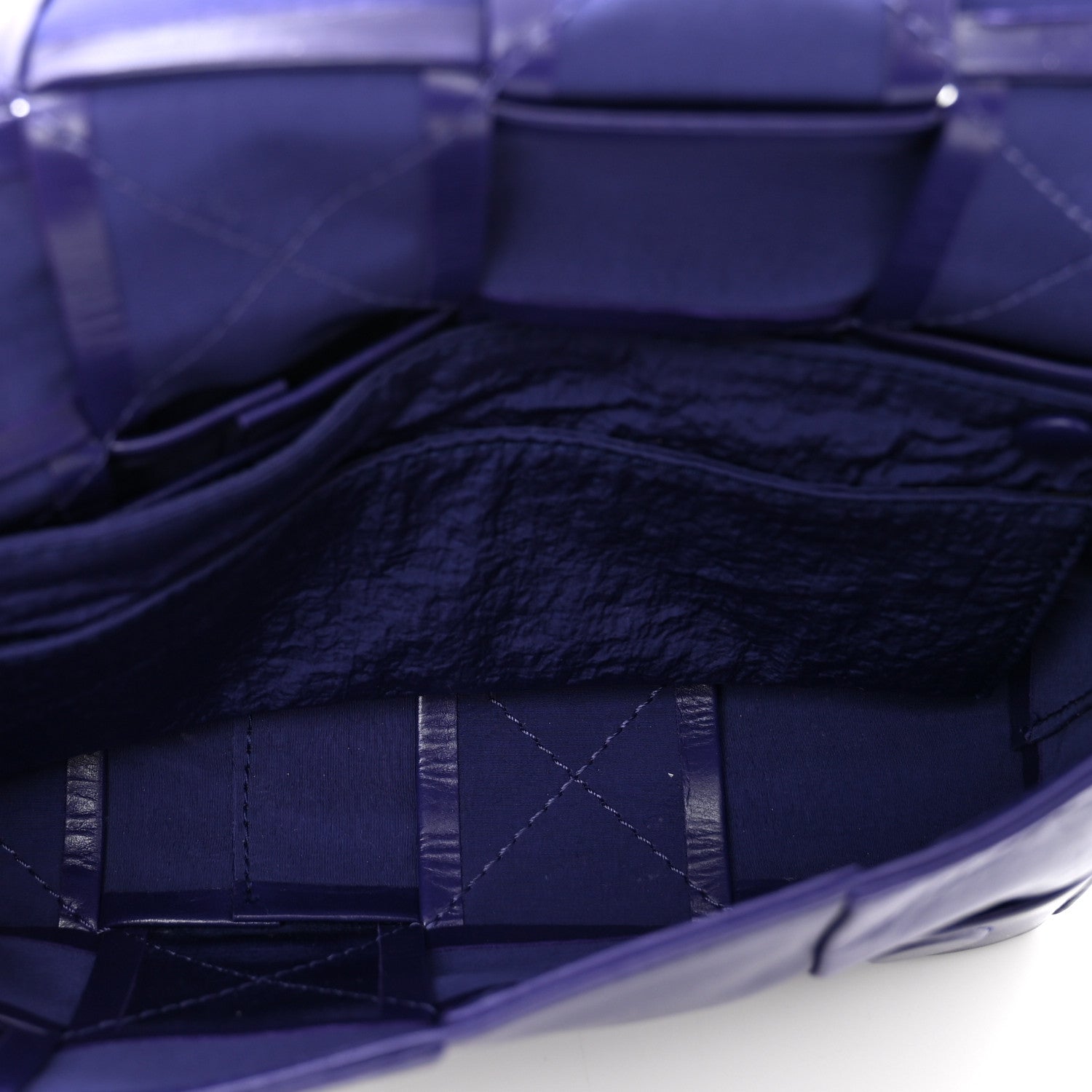 Bottega Veneta Paper Calfskin Intreccio Cassette Belt Bag Unicorn 6 of 11