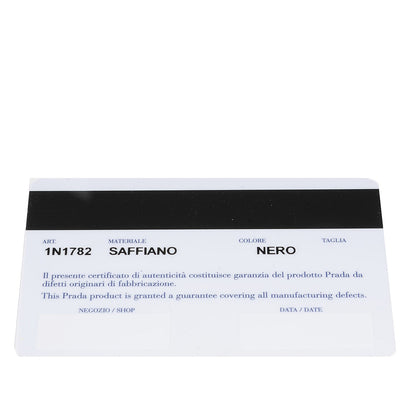Prada Saffiano Sound Clutch Nero Black 9 of 12
