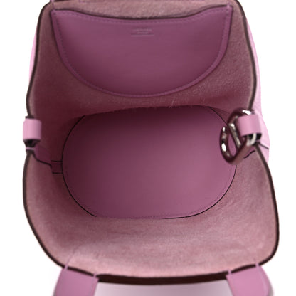 Hermes Taurillon Clemence Swift In-The-Loop 18 Bag Mauve Sylvestre 5 of 11