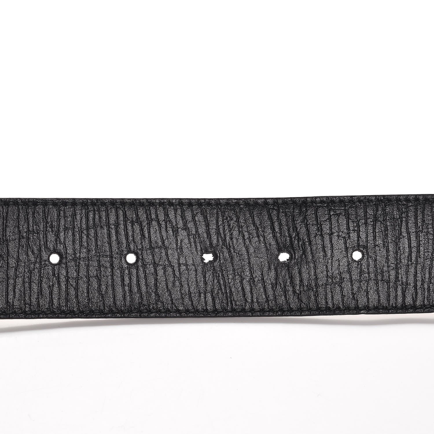 Gucci Calfskin Web Interlocking G Belt 95 38 Black 4 of 8
