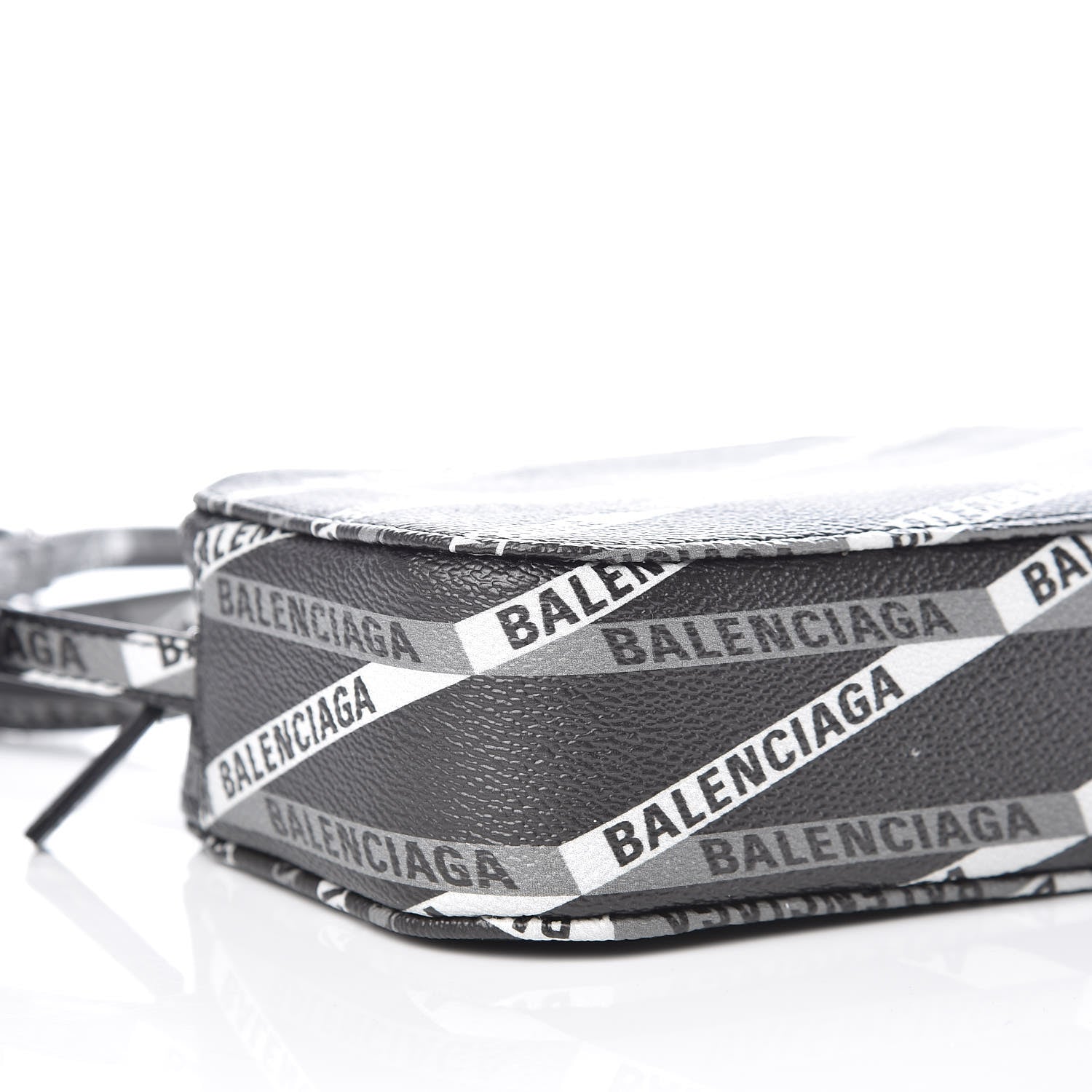 Balenciaga Coated Canvas Losange Monogram XS Camera Bag Black Grey 5 of 8