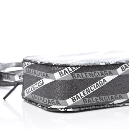 Balenciaga Coated Canvas Losange Monogram XS Camera Bag Black Grey 5 of 8