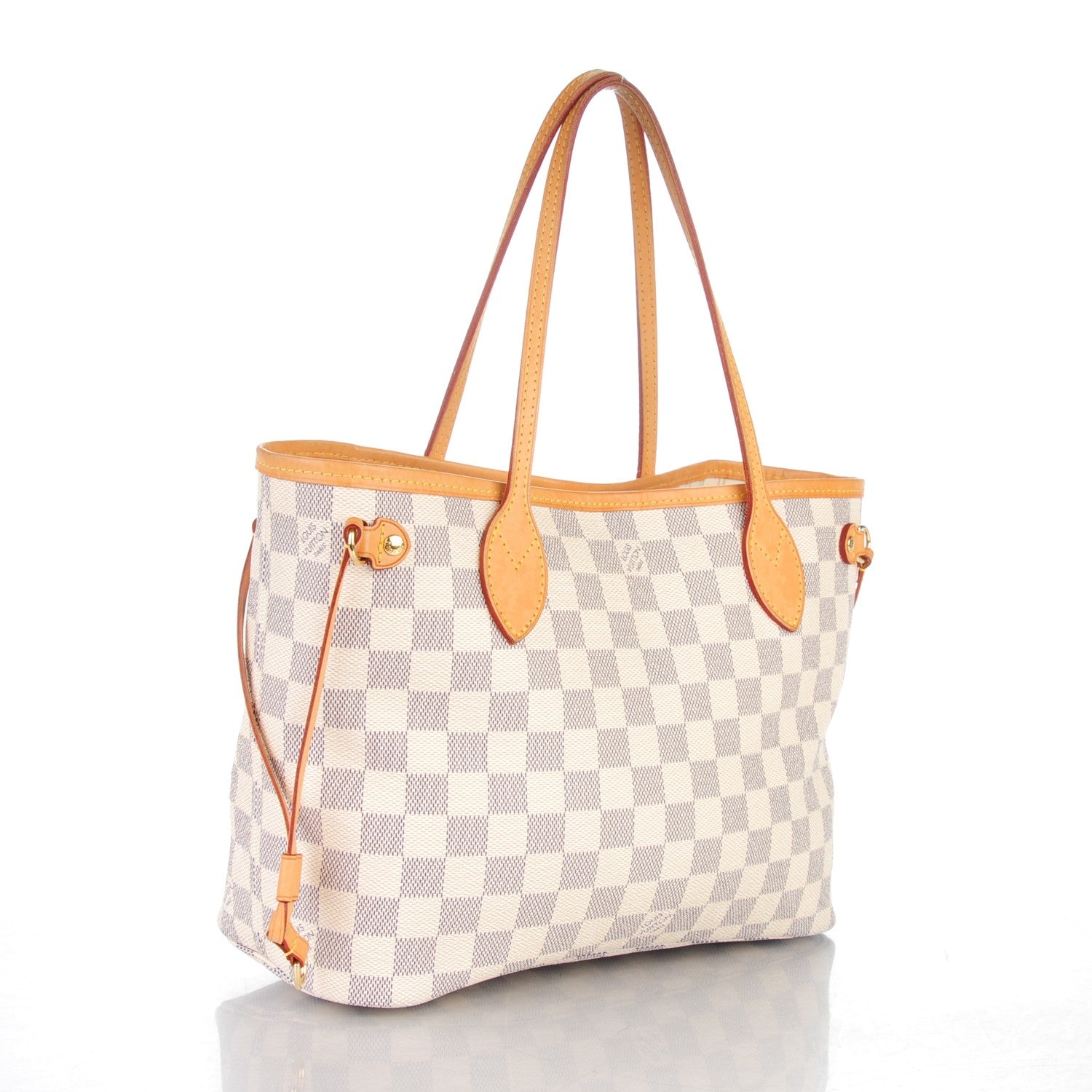 Louis Vuitton Damier Azur Neverfull PM 3 of 7