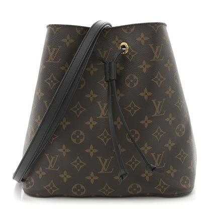 Louis Vuitton Monogram Neonoe MM Black 1 of 12