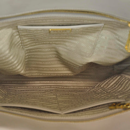 Prada Saffiano Lux Tote Pomice 7 of 9