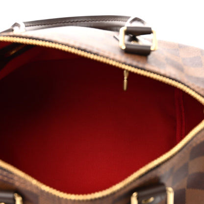 Louis Vuitton Damier Ebene Speedy Bandouliere 25 5 of 9