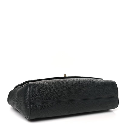 Mulberry Small Classic Grain Calfskin Medium Lily Black 4 of 9