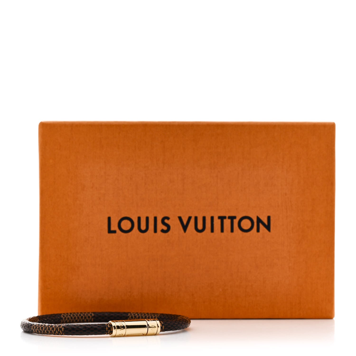 Louis Vuitton Damier Ebene Keep It Bracelet 21 5 of 5