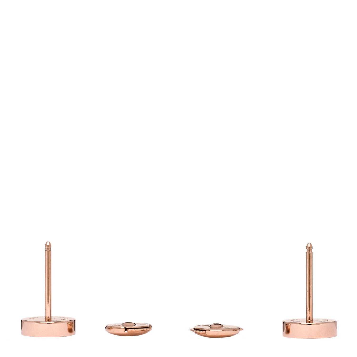 Cartier 18K Pink Gold LOVE Earrings 3 of 5