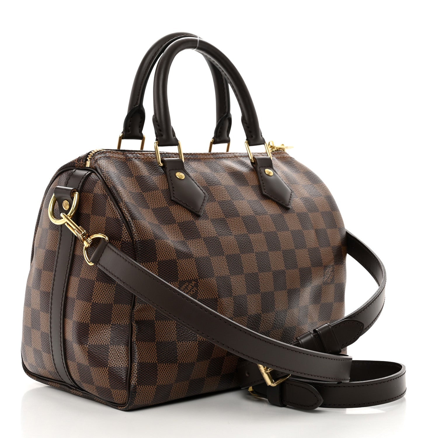 Louis Vuitton Damier Ebene Speedy Bandouliere 25 4 of 10