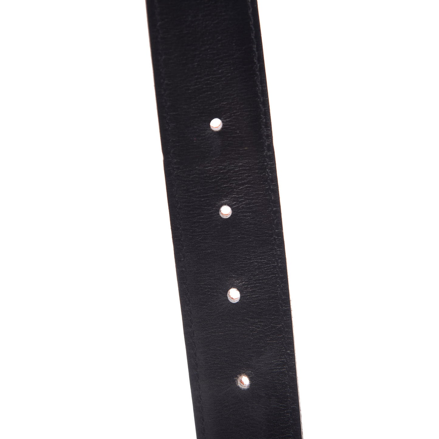 Box Taurillon Clemence 32mm H Belt 85 Orange Black