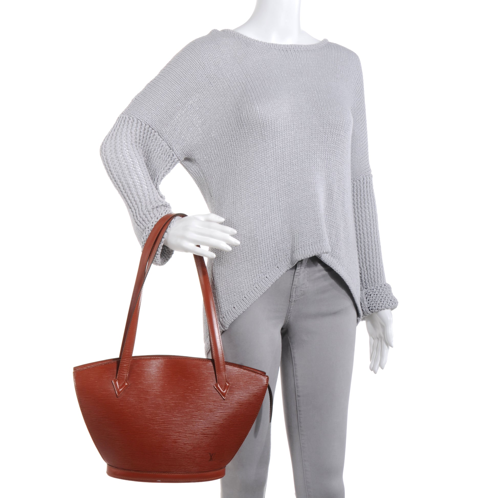 Louis Vuitton Epi Saint Jacques PM Long Straps Kenyan Fawn 2 of 8