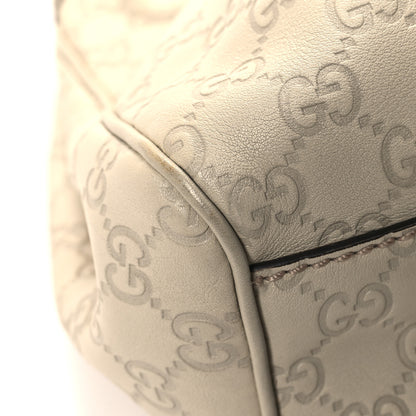 Gucci Guccissima Medium Sukey Tote Mystic White 11 of 11