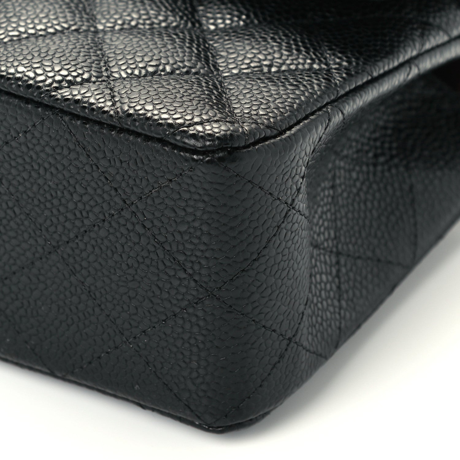 Chanel Caviar Quilted Small Double Flap Black 11 of 12