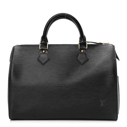Louis Vuitton Epi Speedy 30 Black 1 of 10