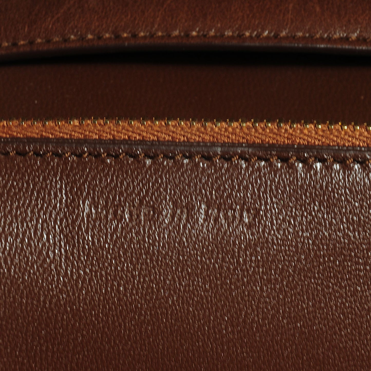 Ostrich Leg Medium Classic Box Flap Bag Havana