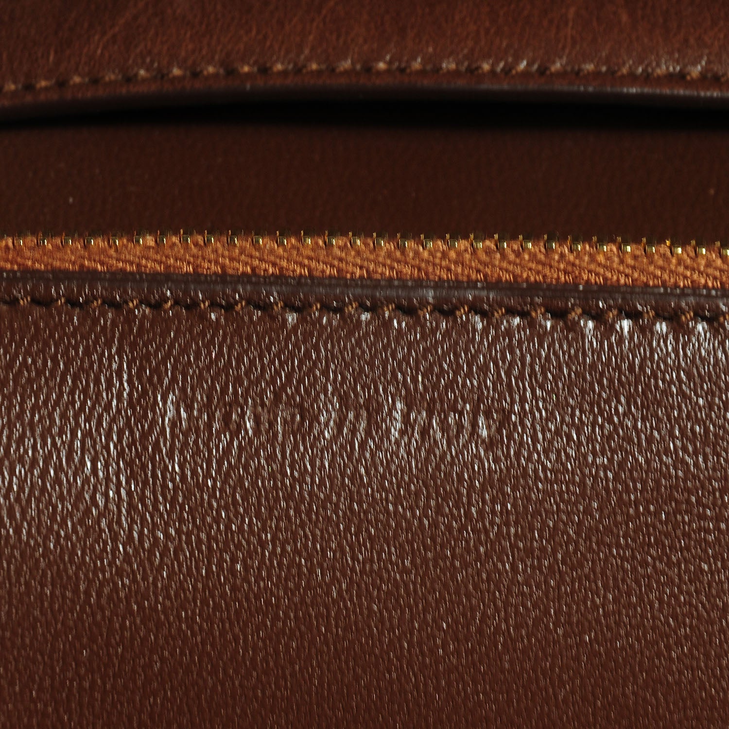 Celine Ostrich Leg Medium Classic Box Flap Bag Havana 8 of 9