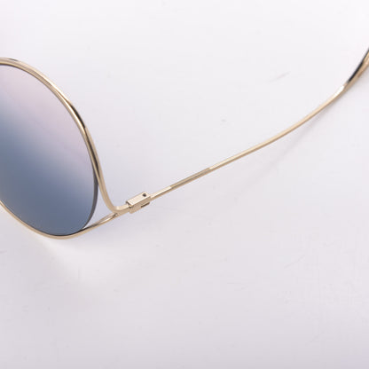 Gucci Round Pearl Tip Sunglasses GG0253S Gold 6 of 7