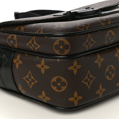 Louis Vuitton Monogram Macassar S Lock Messenger 8 of 9