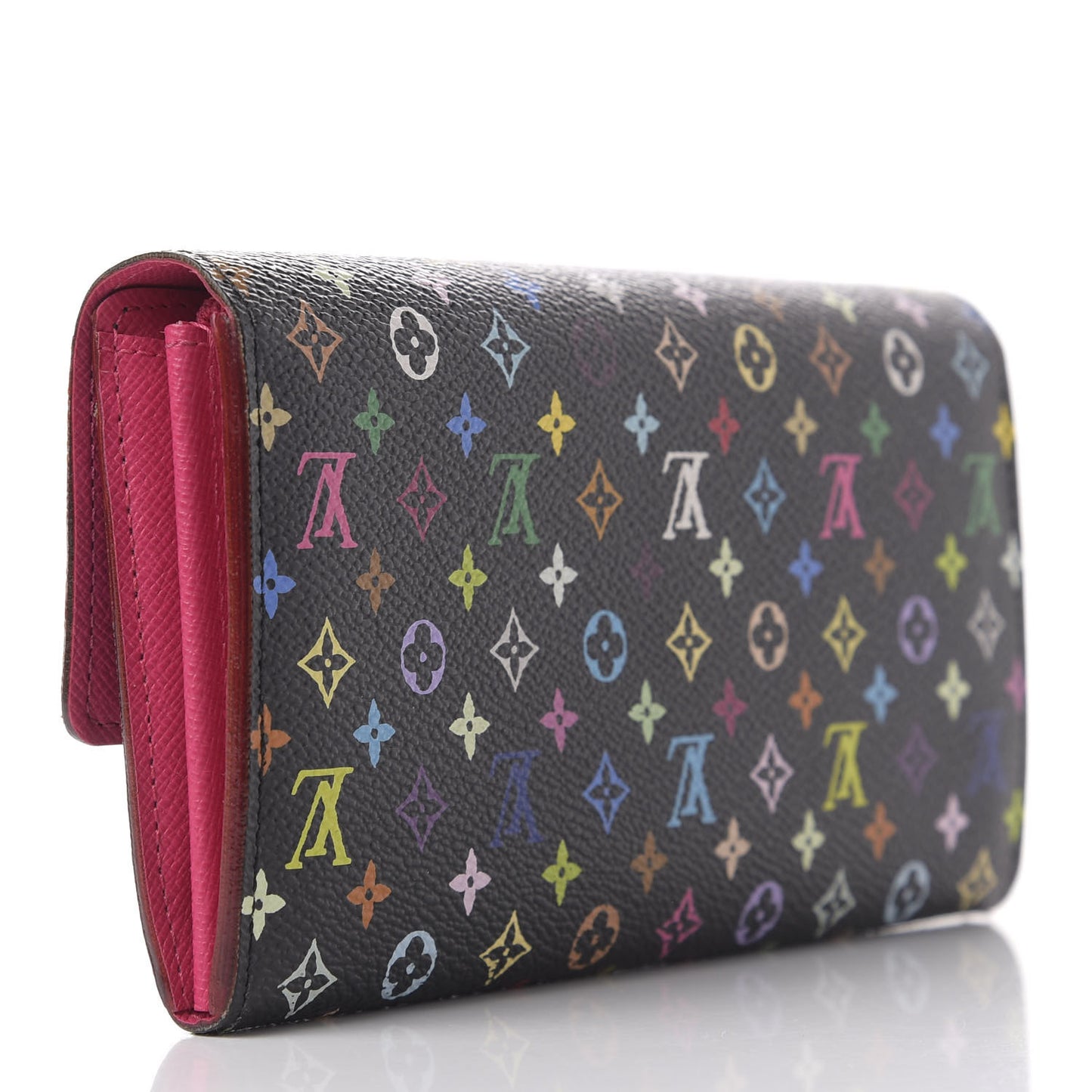 Monogram Multicolor Sarah Wallet Black Grenade