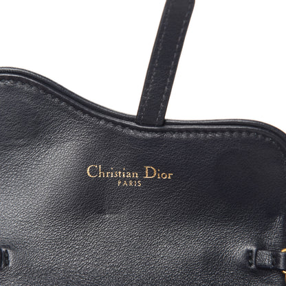 Christian Dior Oblique Nano Saddle Chain Pouch Blue 8 of 11