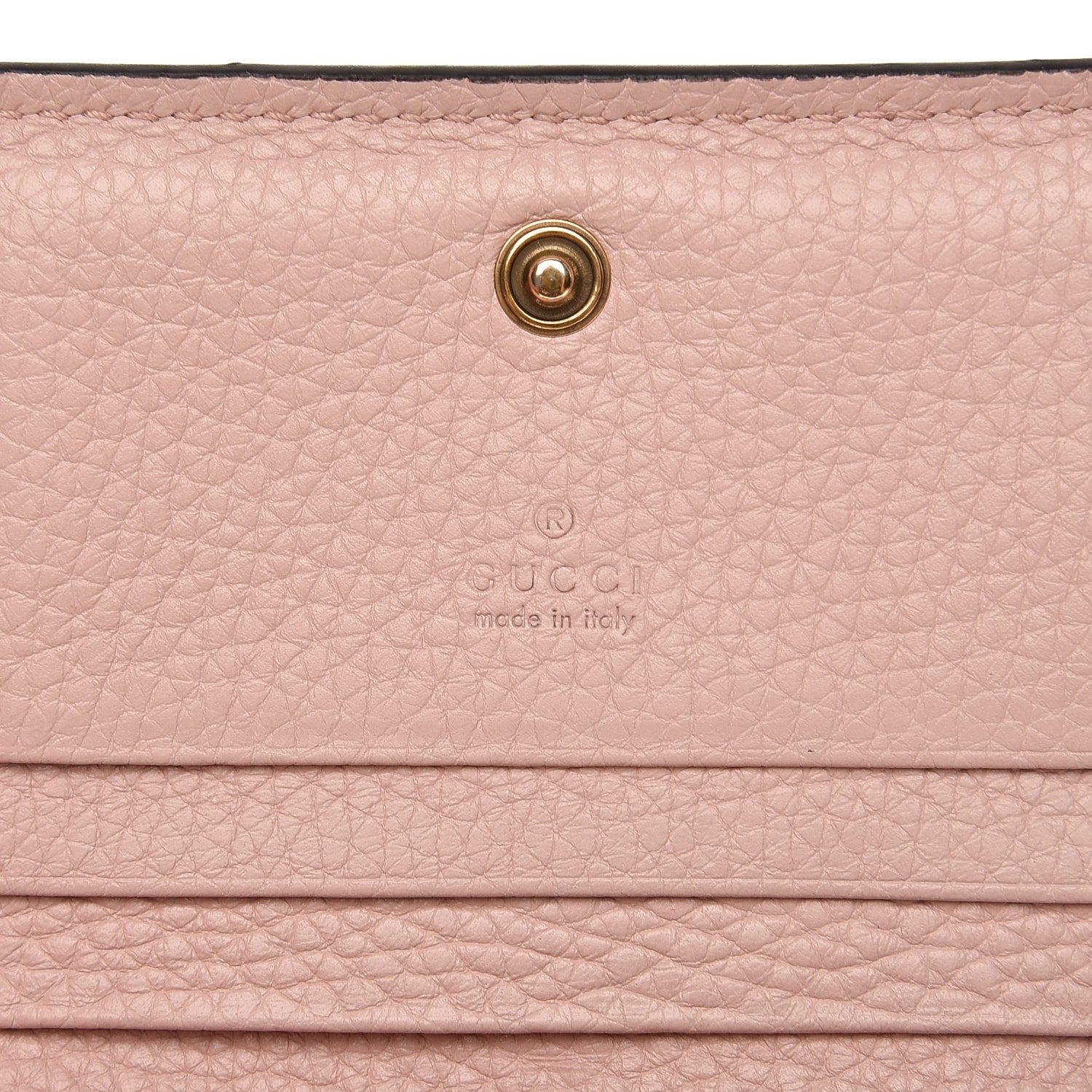 Gucci Cellarius Calfskin Blind for Love Animalier Card Case Perfect Pink 7 of 9