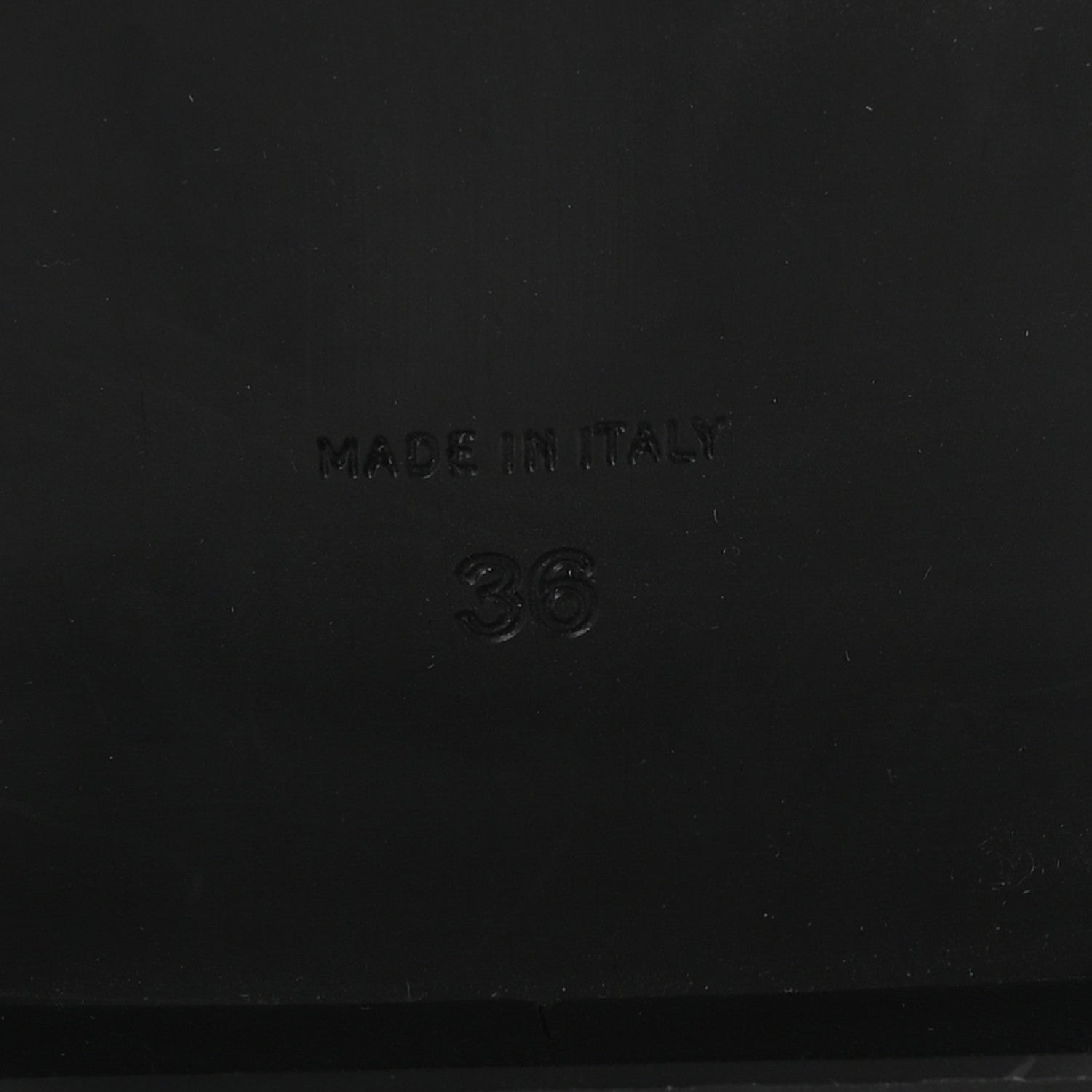 Chanel Lambskin Cork Chain Sandals 36 Black 7 of 10