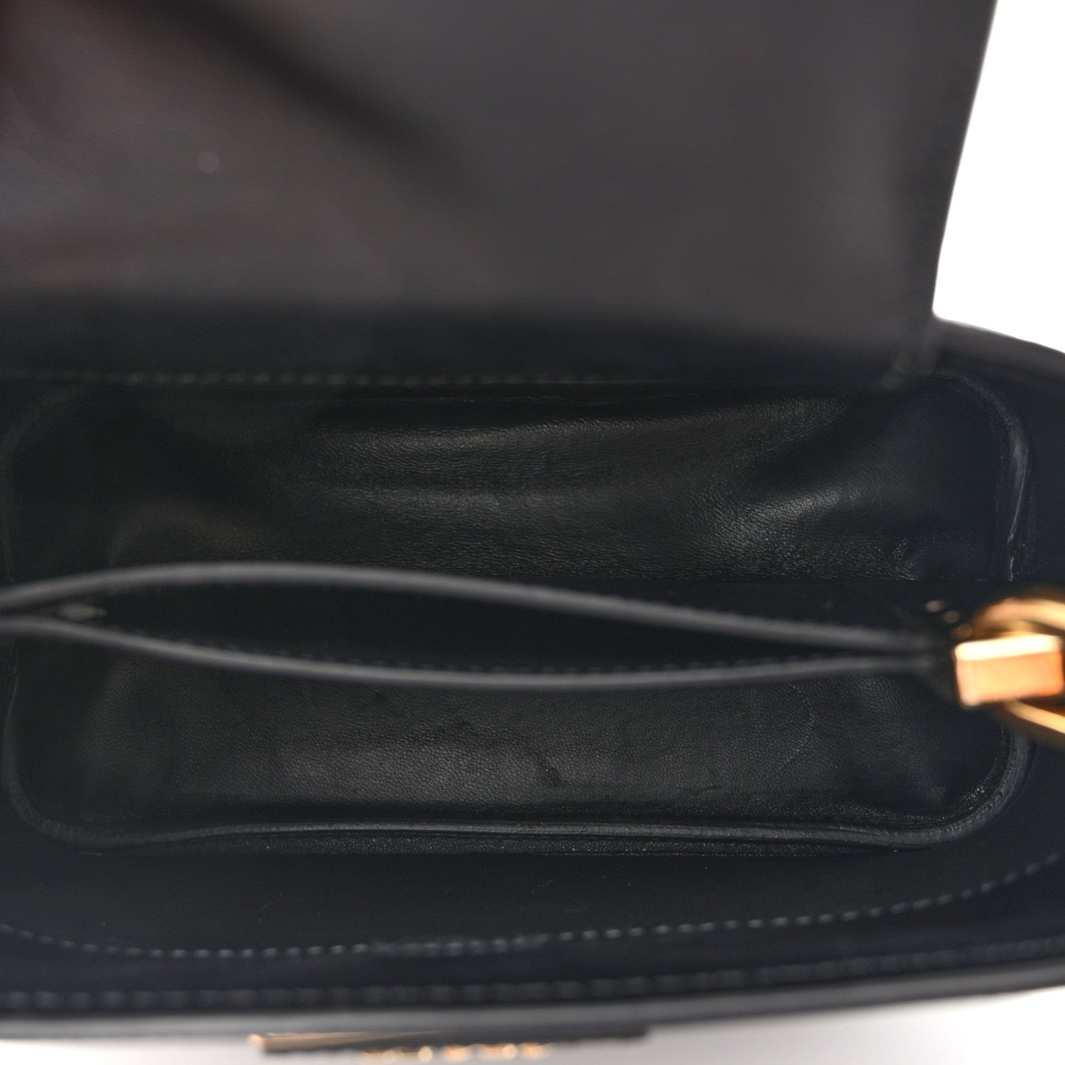 Prada Saffiano Cuir Micro Matinee Tote Black 5 of 9