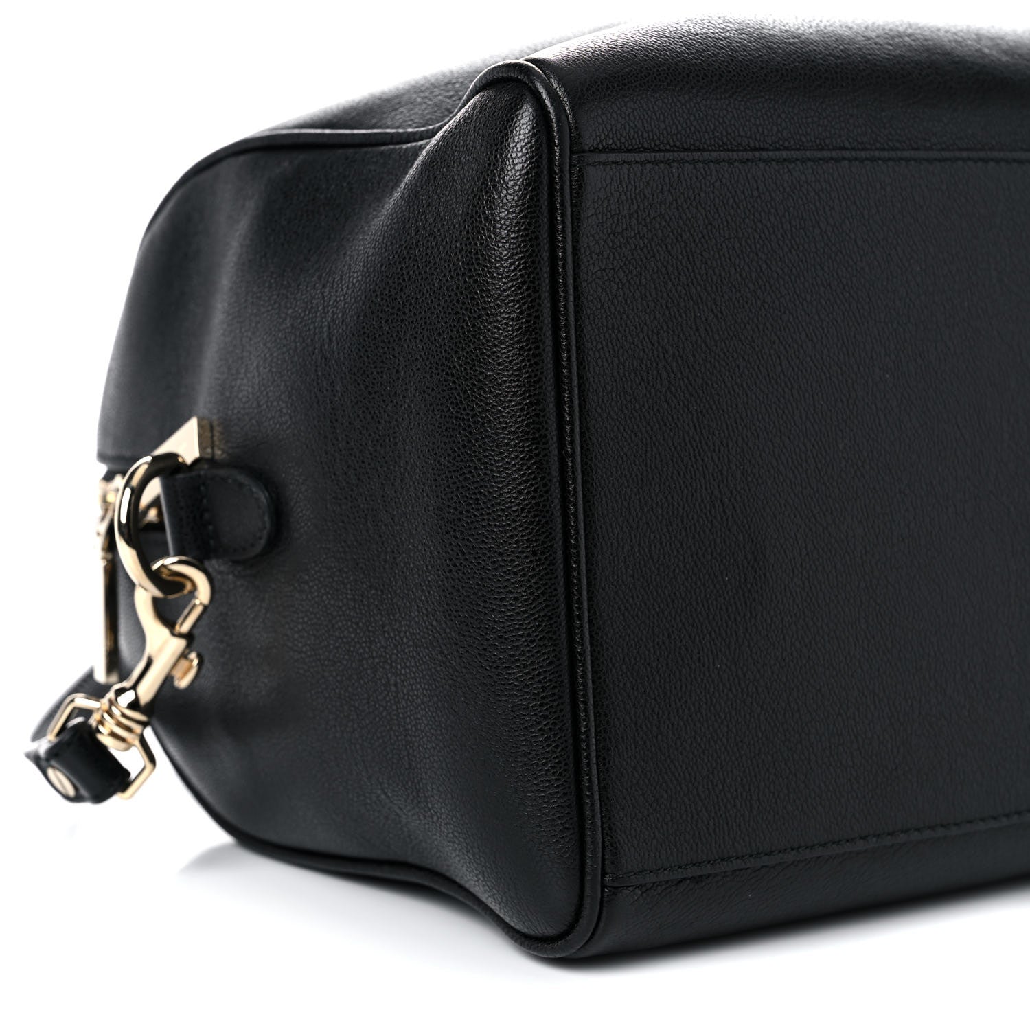 Versace Calfskin Palazzo Duffle Bag Black 5 of 11