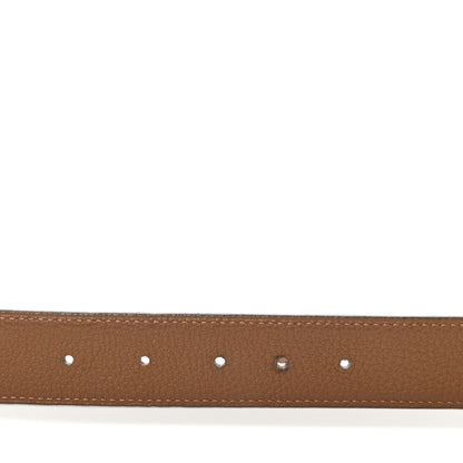 Hermes Togo Box 32mm Belt Strap 90 Alezan Black 3 of 7