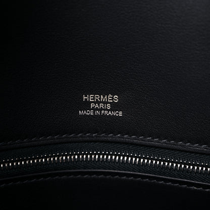 Hermes Corduroy Swift Cote A Cote Tuffetage Birkin 25 Bleu Saphir Caban 7 of 12