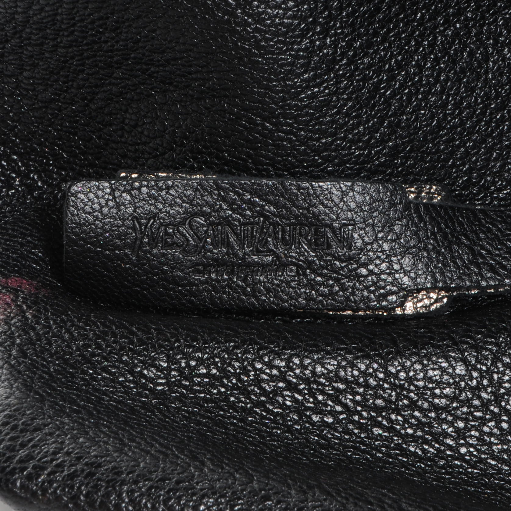 Saint Laurent Leather Reversible Double Sac Y Tote Black Bronze 7 of 10