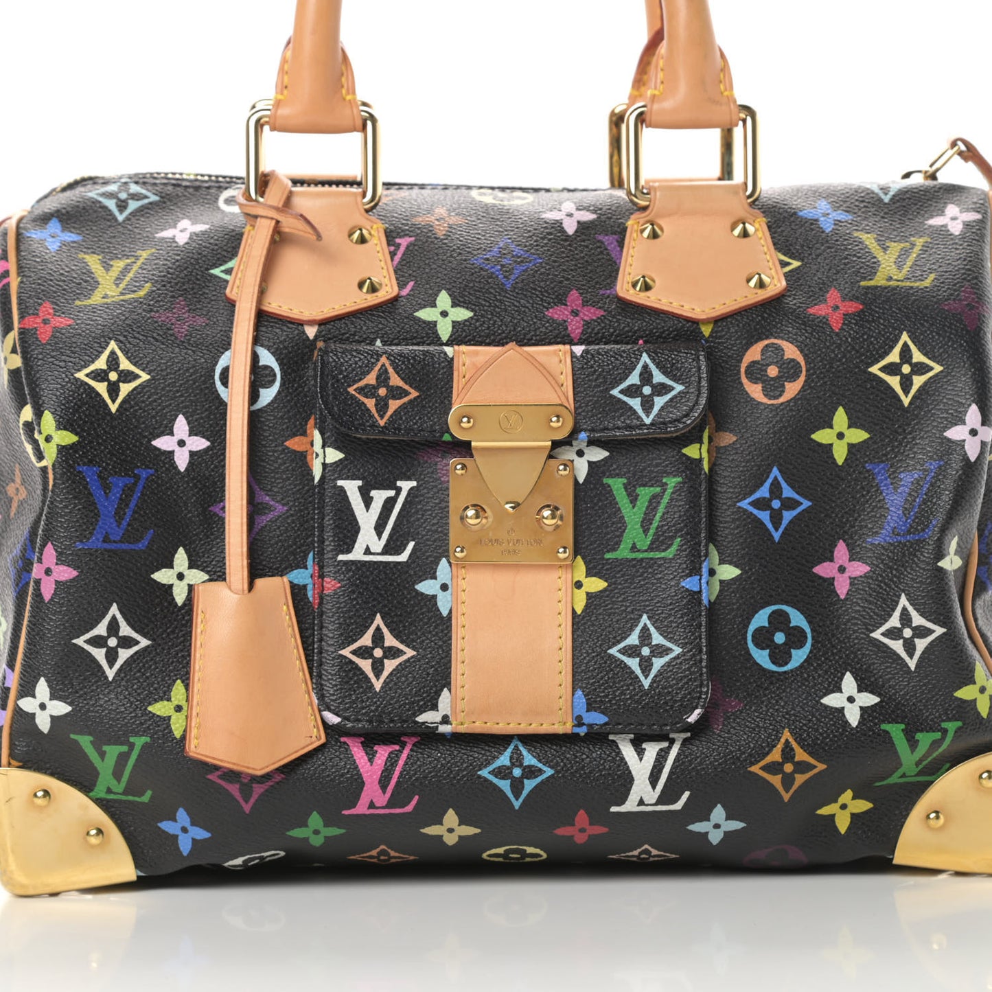 Monogram Multicolor Speedy 30 Black