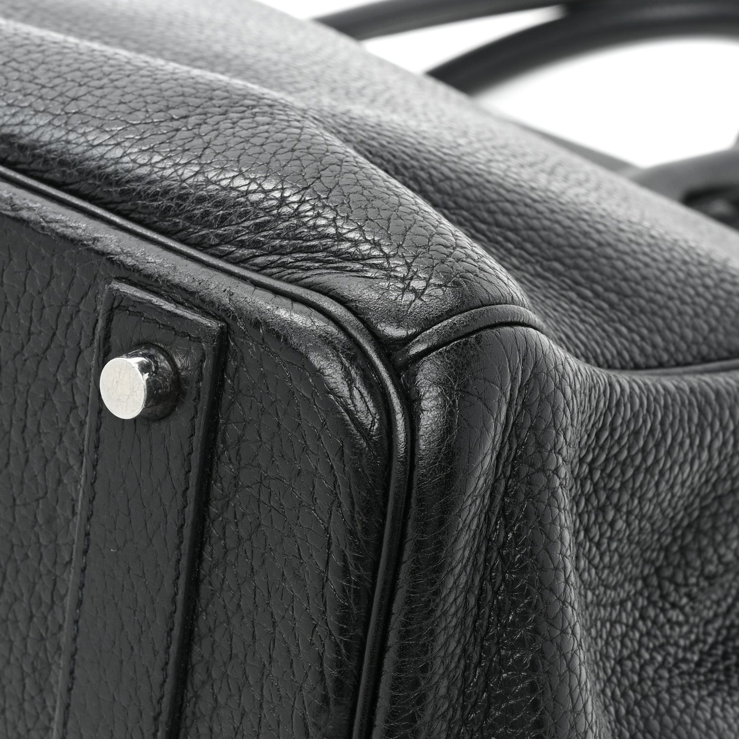 Hermes Taurillon Clemence Birkin 40 Black 16 of 17