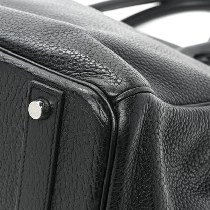 Hermes Taurillon Clemence Birkin 40 Black 16 of 17