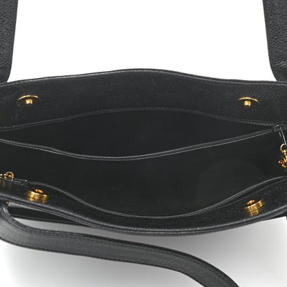 Chanel Caviar CC Tote Black 4 of 12