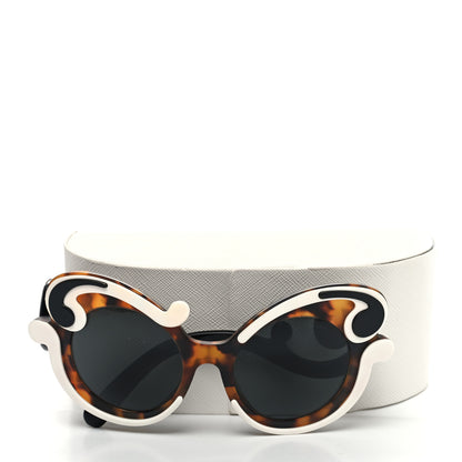 Prada Minimal Baroque Sunglasses SPR 23N Tortoise Black 9 of 9