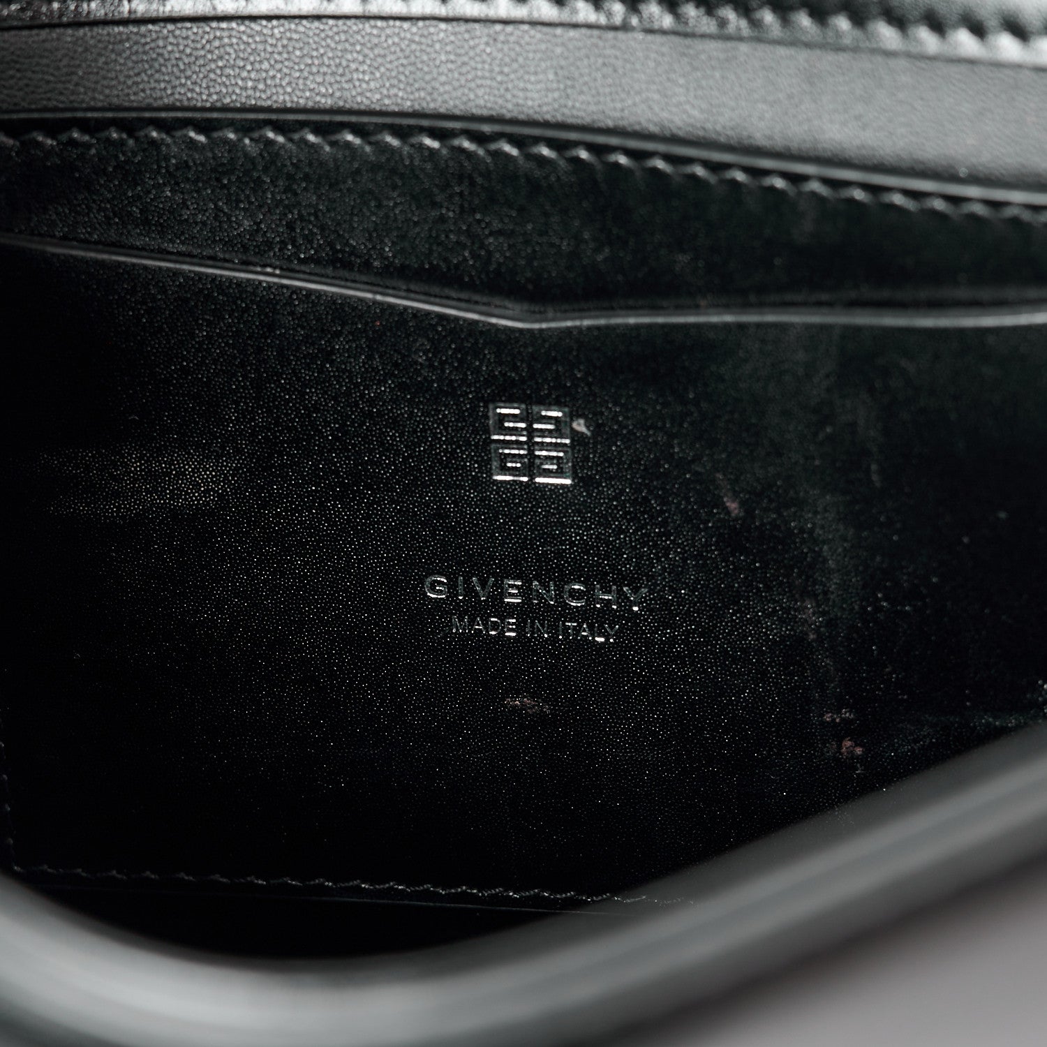 Givenchy Box Calfskin Medium 4G Cube Chain Shoulder Bag Black 8 of 16